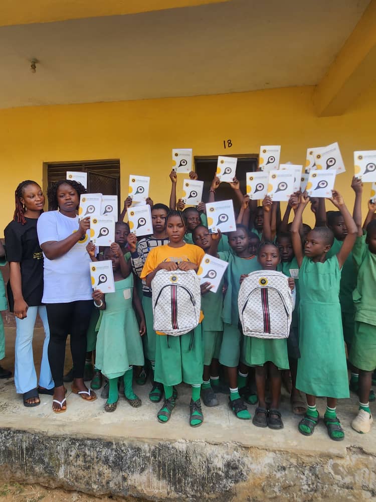 Advocacy visit to St. John Primary School, Ilesa east local government, Osun state. Nigeria