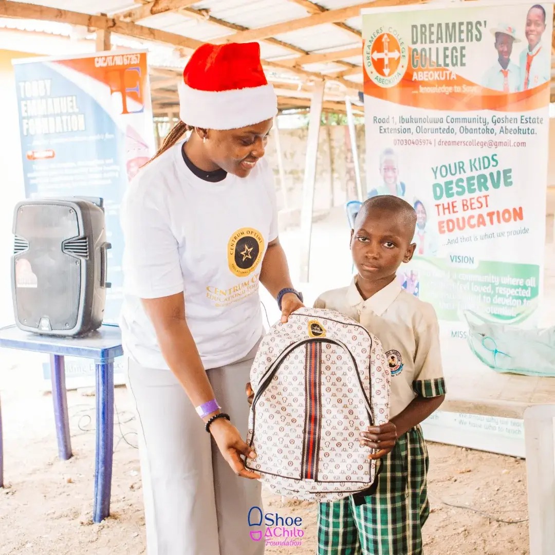 with Shoe a Child Foundation